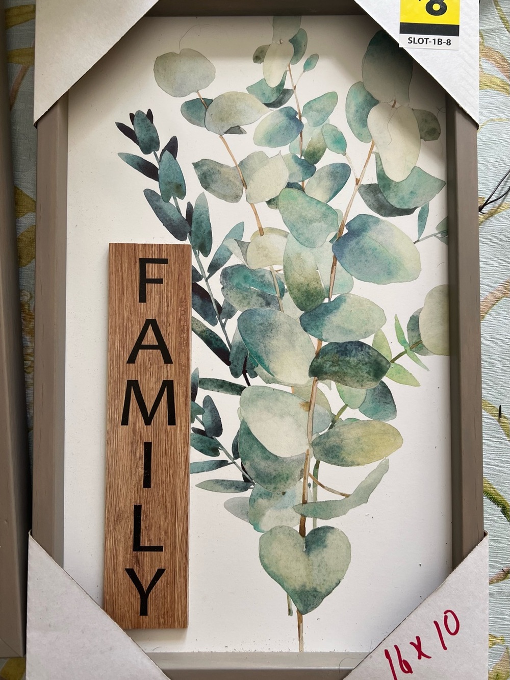 Botanical Eucalyptus Wall Art - Green